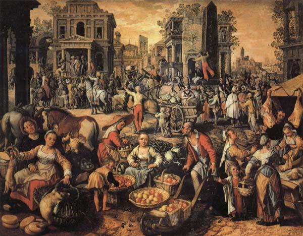 Joachim Beuckelaer Pilate Shows Jesus to the People Germany oil painting art